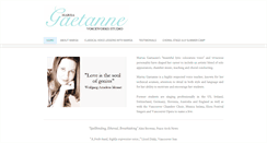 Desktop Screenshot of marisagaetanne.com